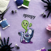 Spoopy Toilet Cross Stitch Pattern