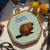 Dam Beaver Cross Stitch Pattern - NeedleLot Designs